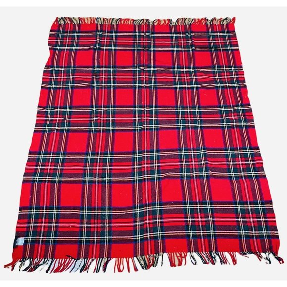 Pendleton Other - Pendleton Home Collection Wool Plaid Blanket 65 x 50 Tartan Stewart Christmas
